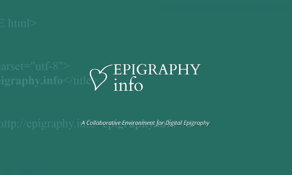 Epigraphy.info Workshop VII .